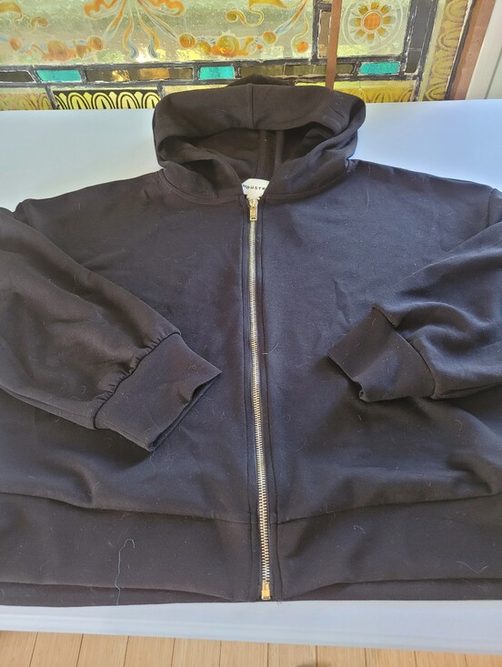 INDUSTRY Tops - Industry XL Women's Black Full-Zip Hoodie Sweater